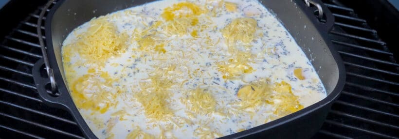 Deftiges Kartoffelgratin vom Grill - Outdoorchef - Magazin