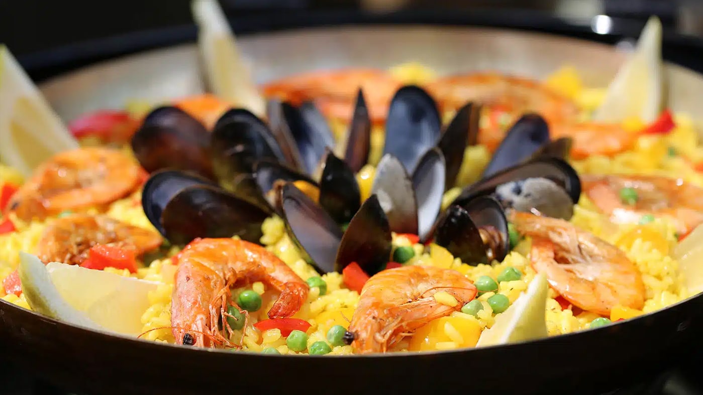 Original Paella Rezept mit Meeresfrüchten