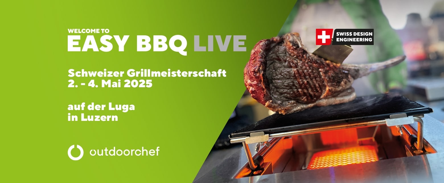 Outdoorchef @ Schweizer Grillmeisterschaft auf der Luga Luzern