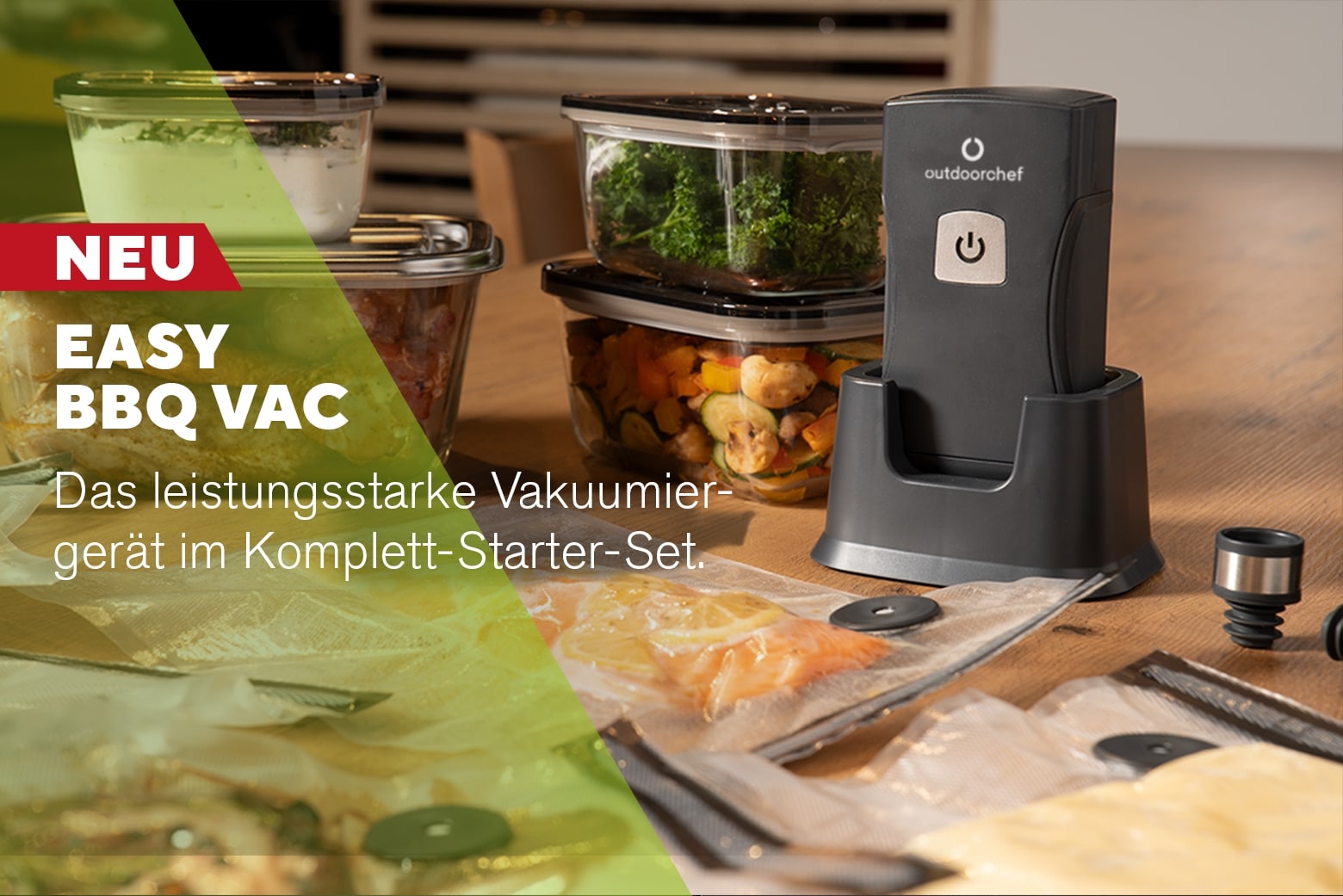 Outdoorchef EASY BBQ VAC im Starterset