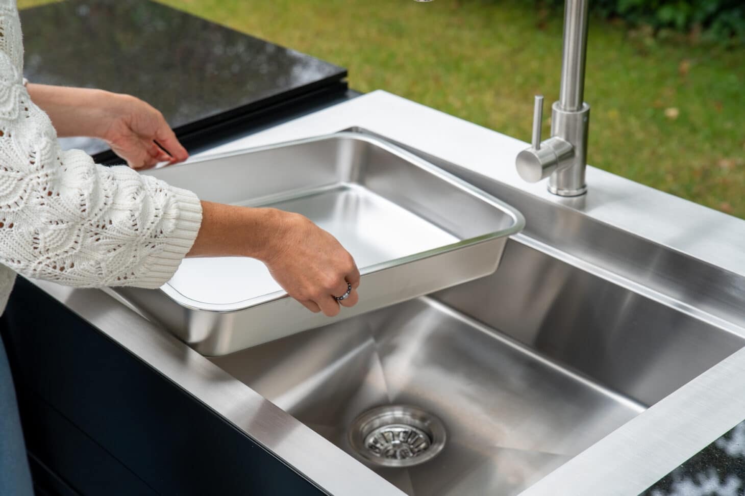 heat outdoorküche spülbecken