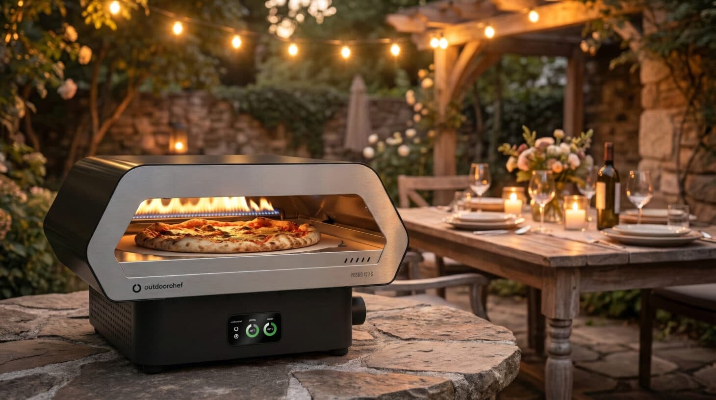 Outdoorchef PRISMO Pizzaofen für knusprige Pizza aus dem Garten