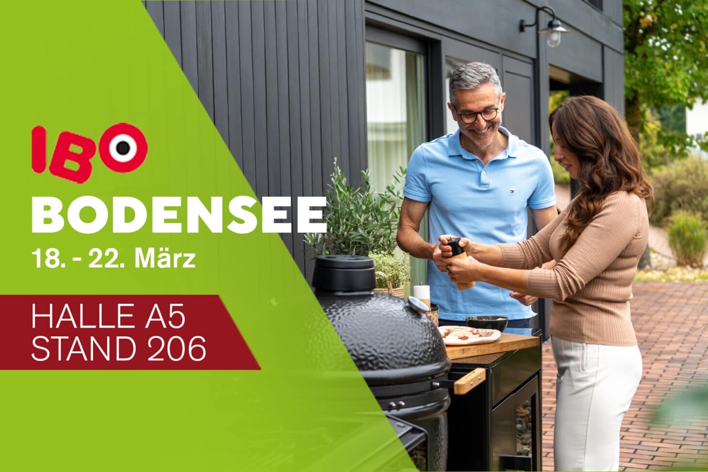 Outdoorchef auf der IBO Messe 2026 am Bodensee – erlebe unsere Grillneuheiten live