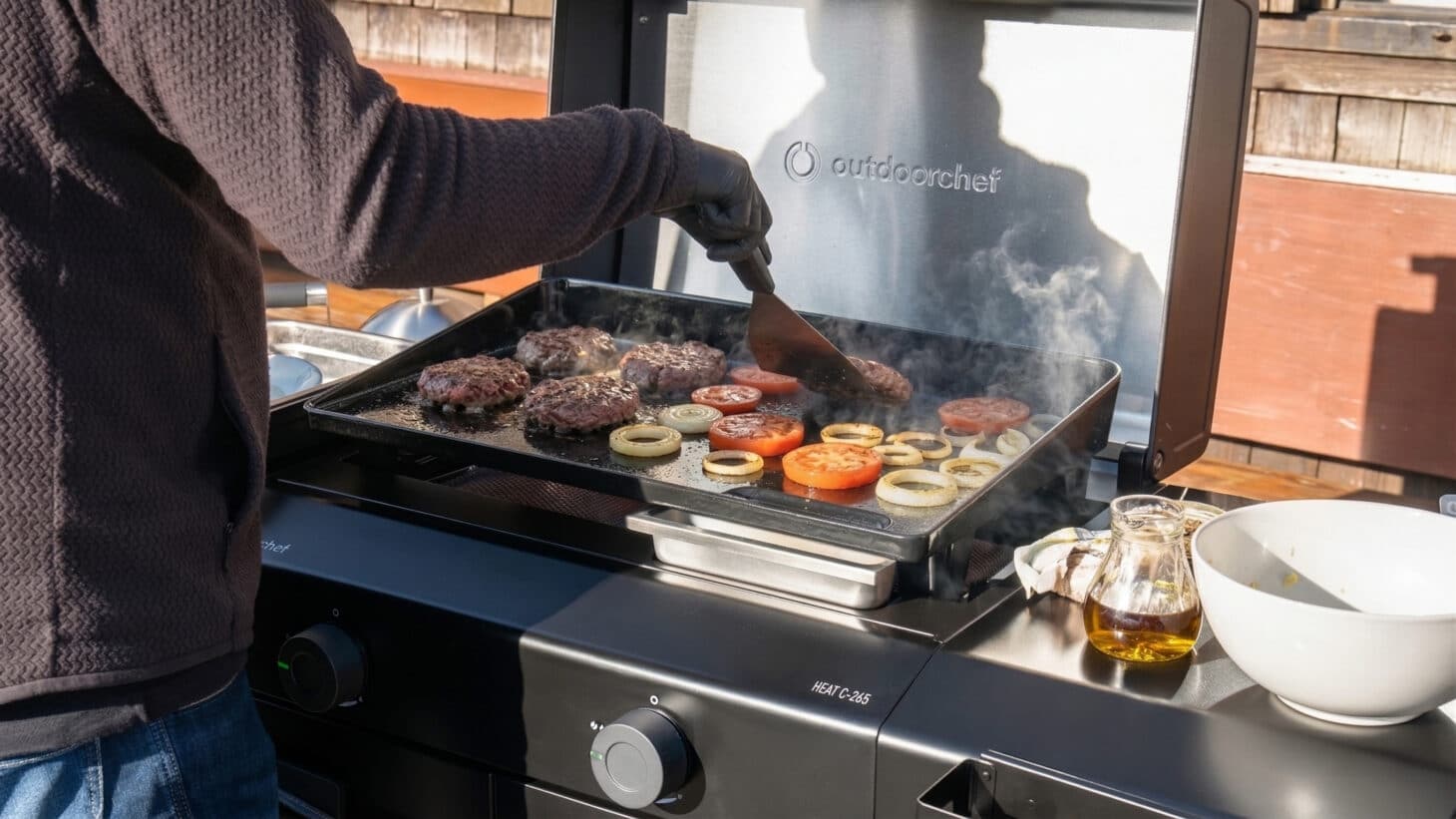 So vielseitig ist der Outdoorchef Planchagrill Heat C-265: 3 Gerichte im direkten Praxistest