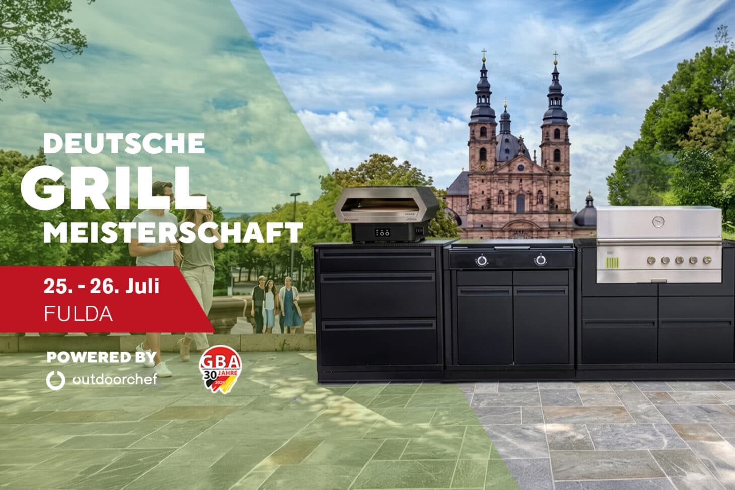 Outdoorchef QUBE und 60 Meter HEAT auf der Deutschen Grill- & BBQ-Meisterschaft 2026