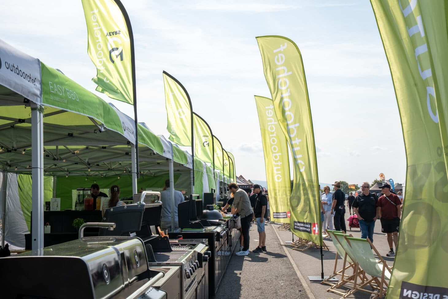 Besucher auf der Deutschen Grill- und BBQ-Meisterschaft 2026 in Fulda