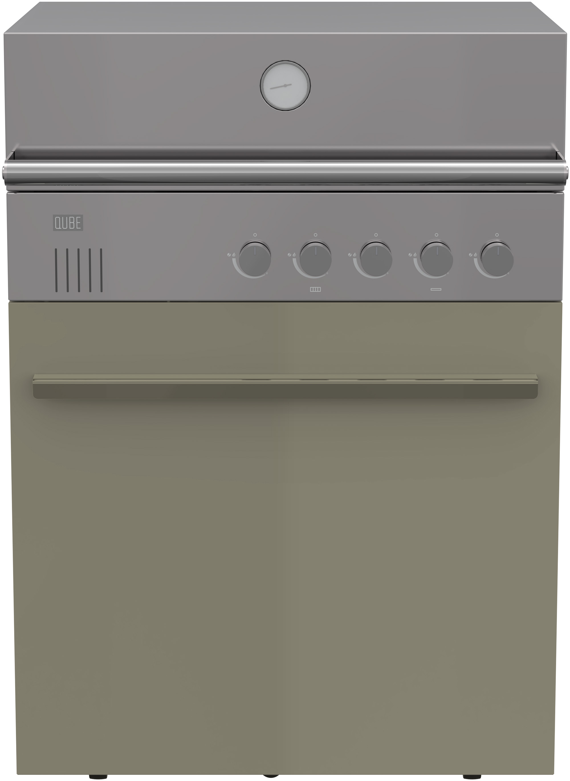 Outdoorchef Grillmodul QUBE X-415 RB 30mbar Edelstahl / Taupe
