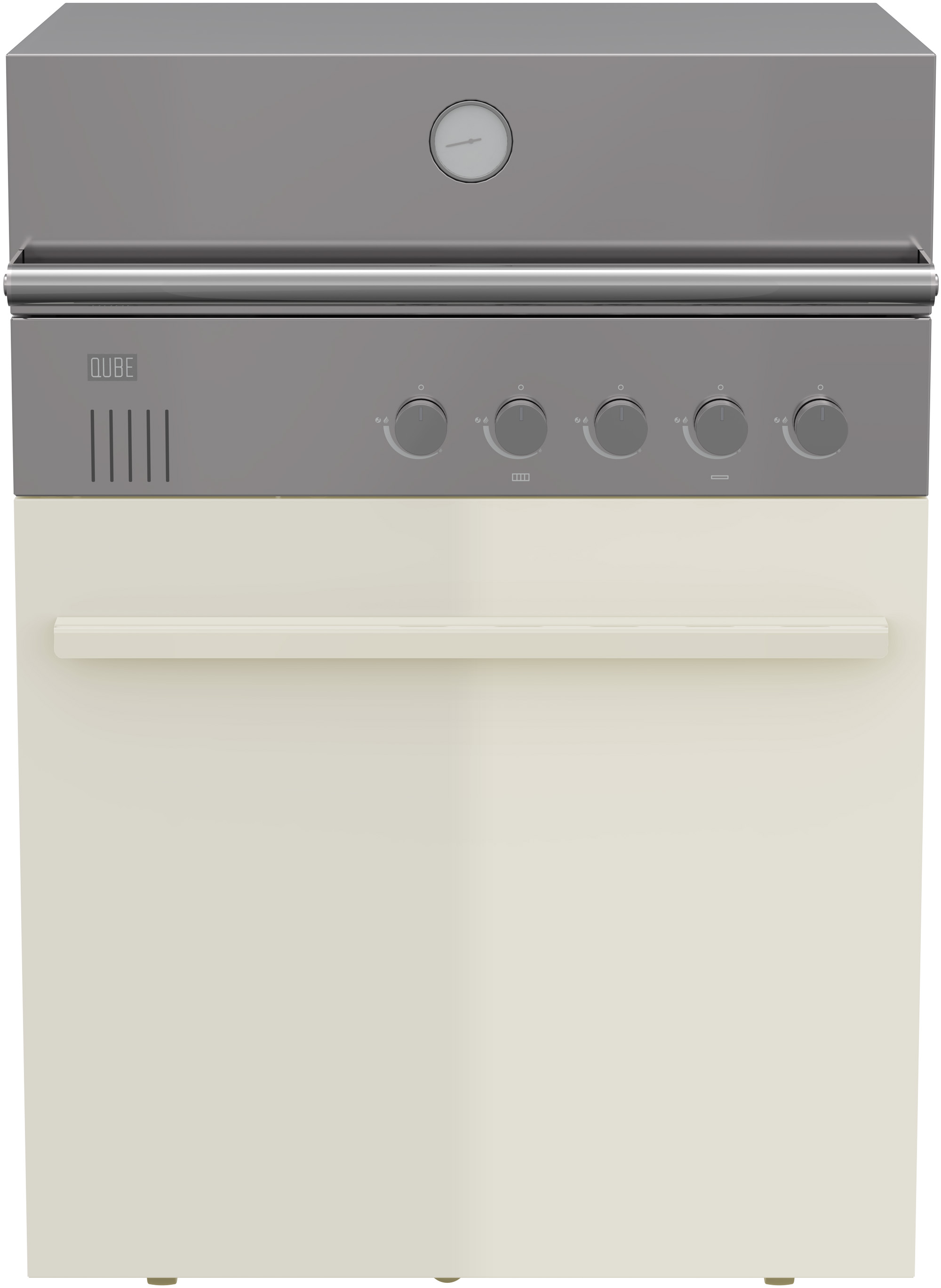 Outdoorchef Grillmodul QUBE X-415 RB 30mbar Edelstahl / Creme