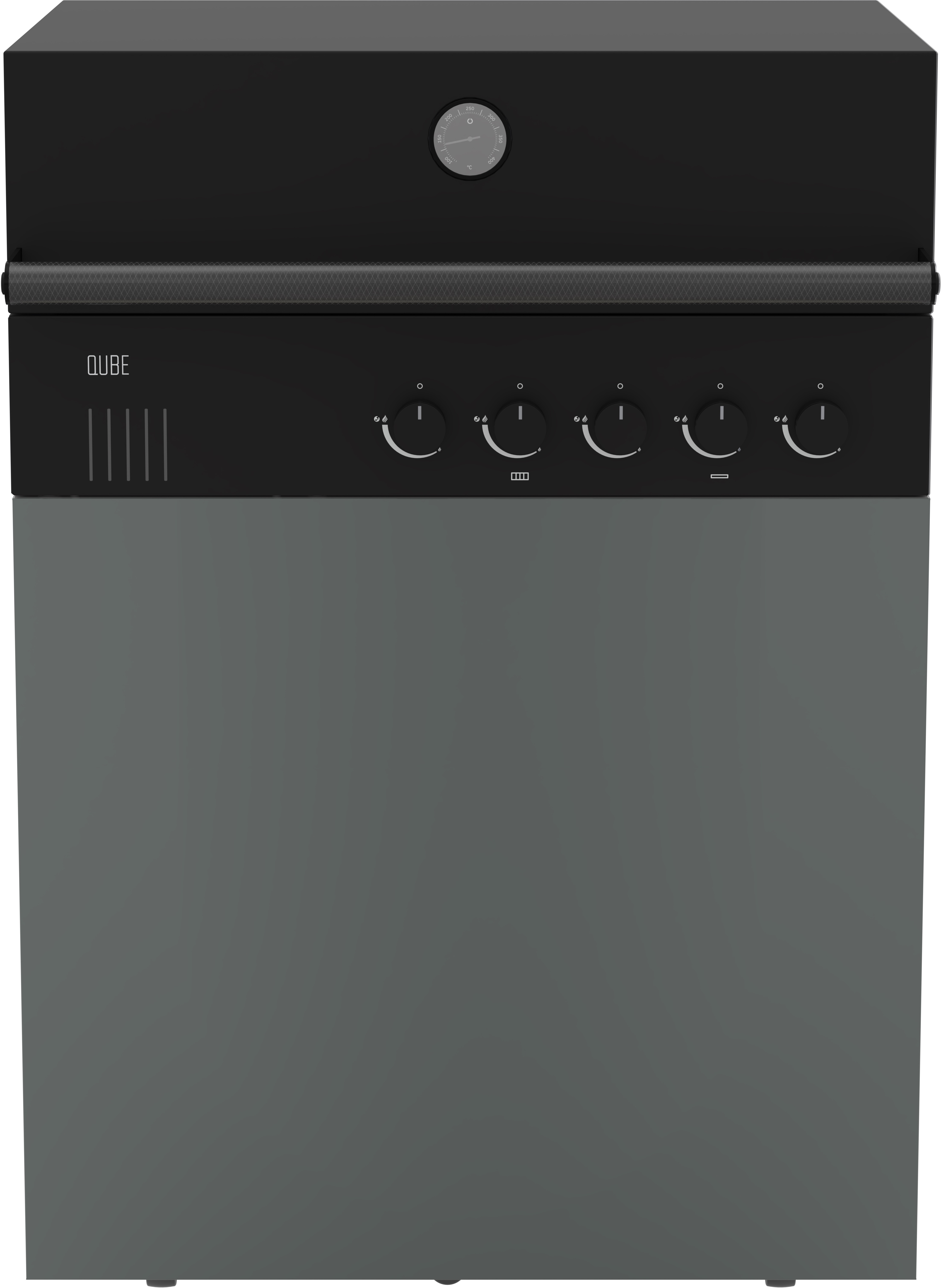 Grillmodul QUBE X-415 RB 30MBAR Black / Darkgrey