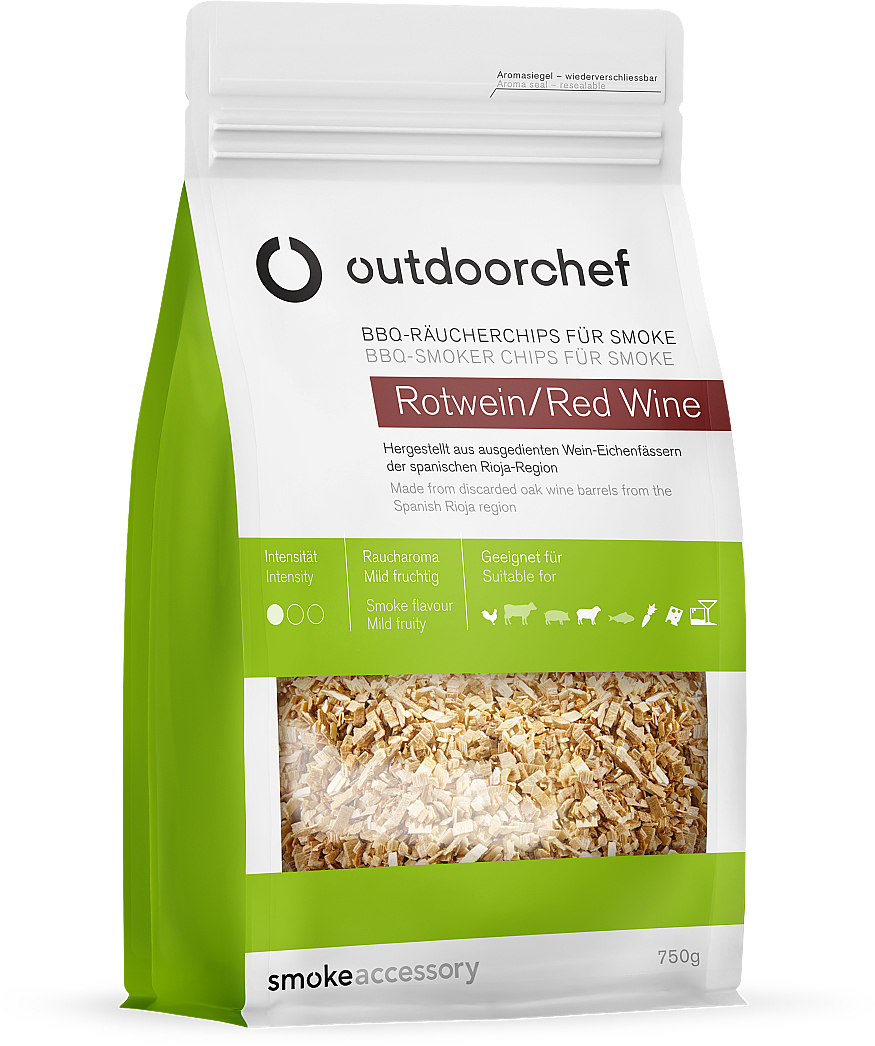 Outdoorchef COPEAUX DE FUMAGE VIN ROUGE P SMOKE Outdoorchef COPEAUX DE FUMAGE VIN ROUGE P SMOKE