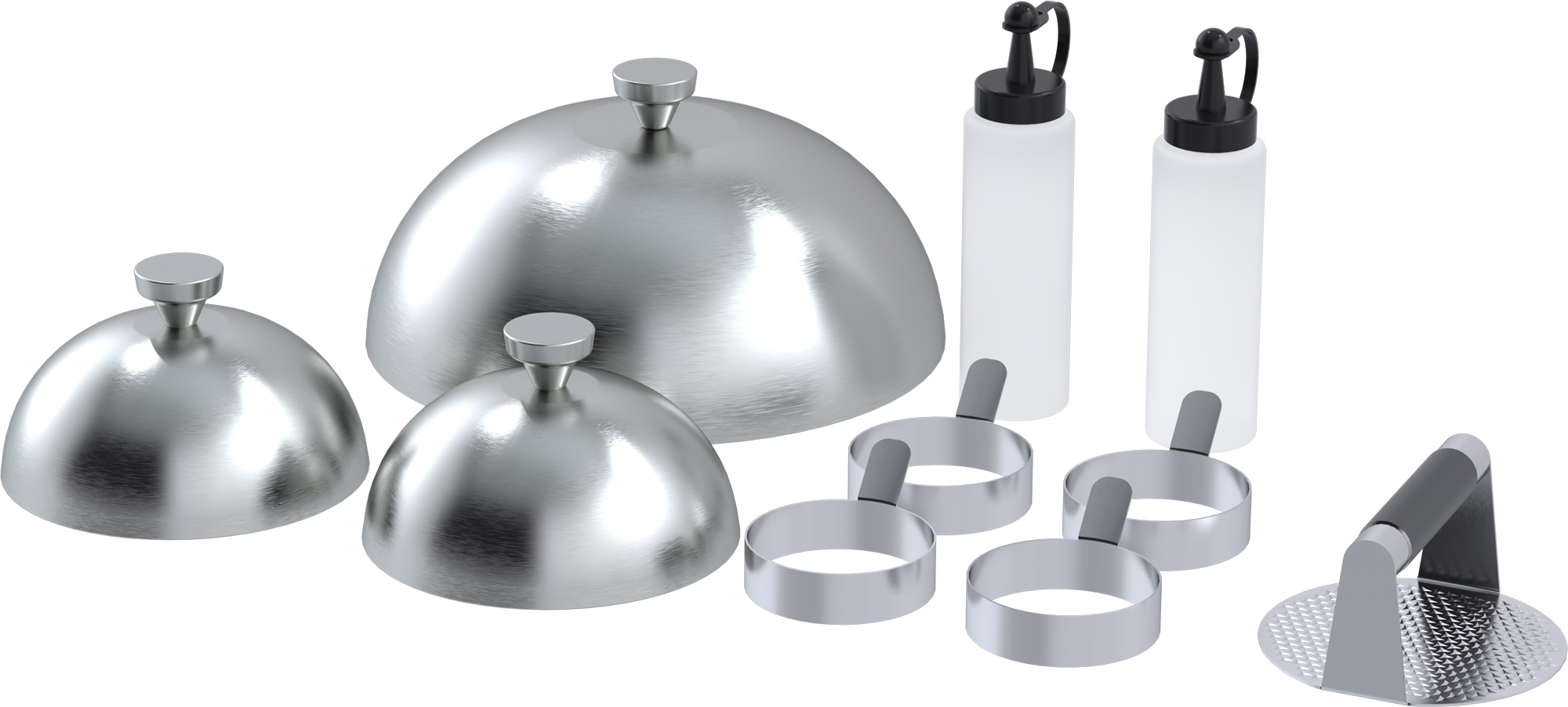 Outdoorchef Plancha- / Burger Set Profi 10 tlg. Outdoorchef Plancha- / Burger Set Profi 10 tlg.
